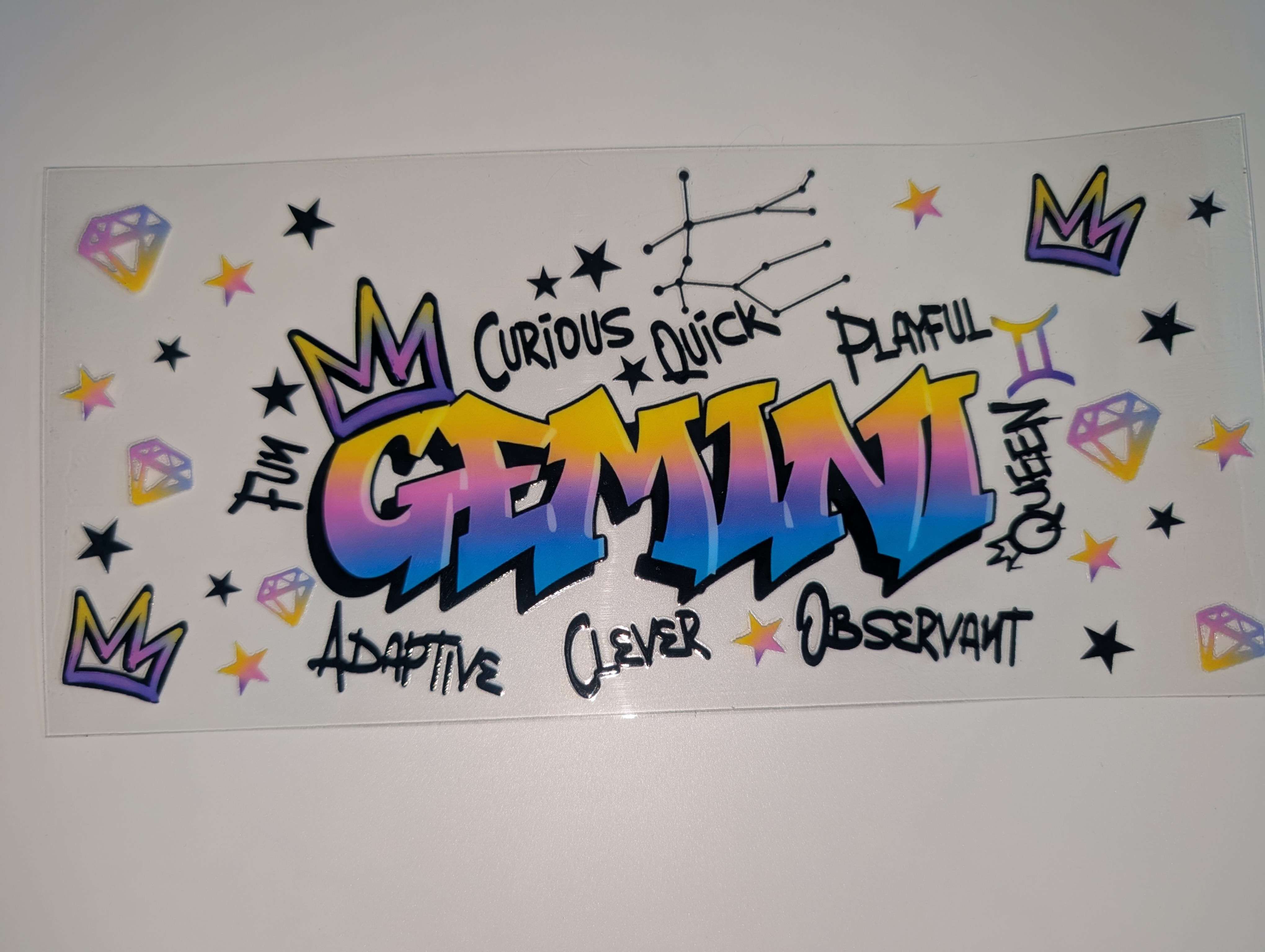 Astrology - Graffiti Gemini