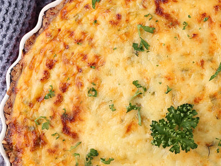 Tarte potiron & poireau
