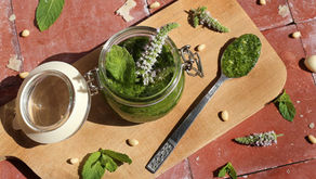 Pesto de menthe