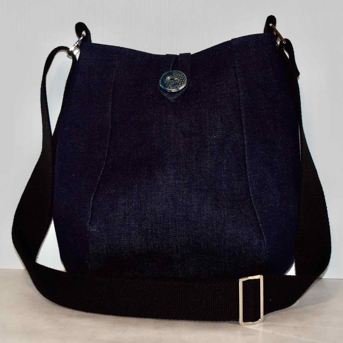 Shoulder/Cross Body in Denim