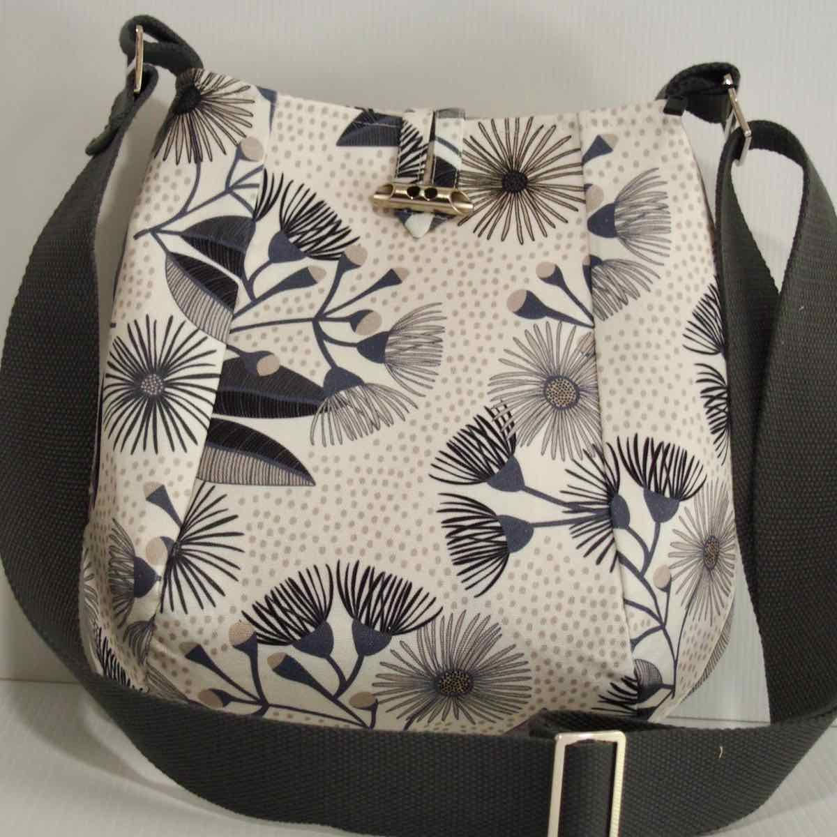 Shoulder/Cross Body Blue/Grey Gumnuts