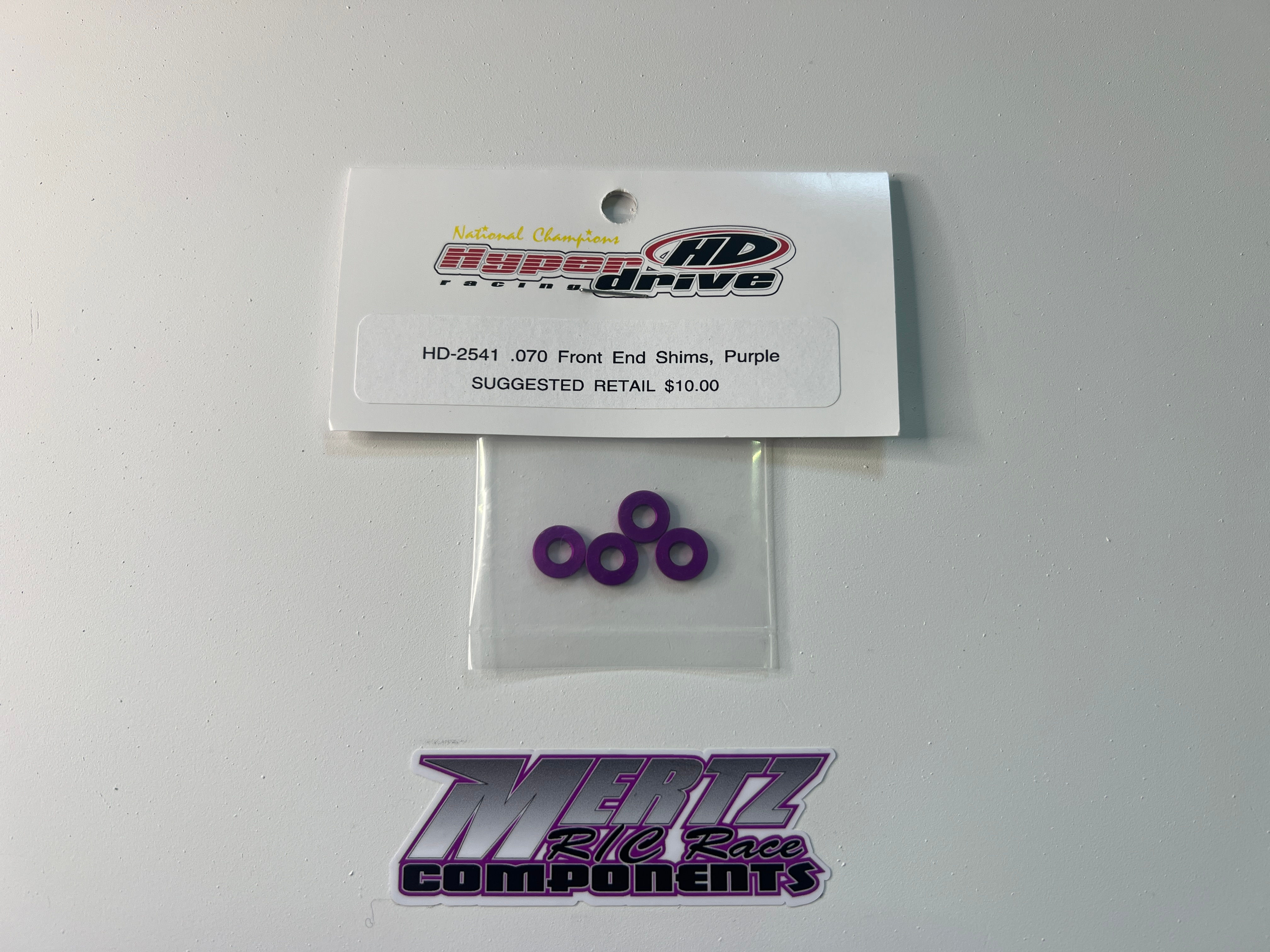 .070 Front End Shims, Purple