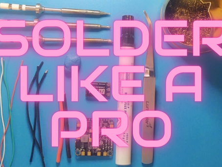 How To Solder Like a PRO | FPV Drone Building Tutorial