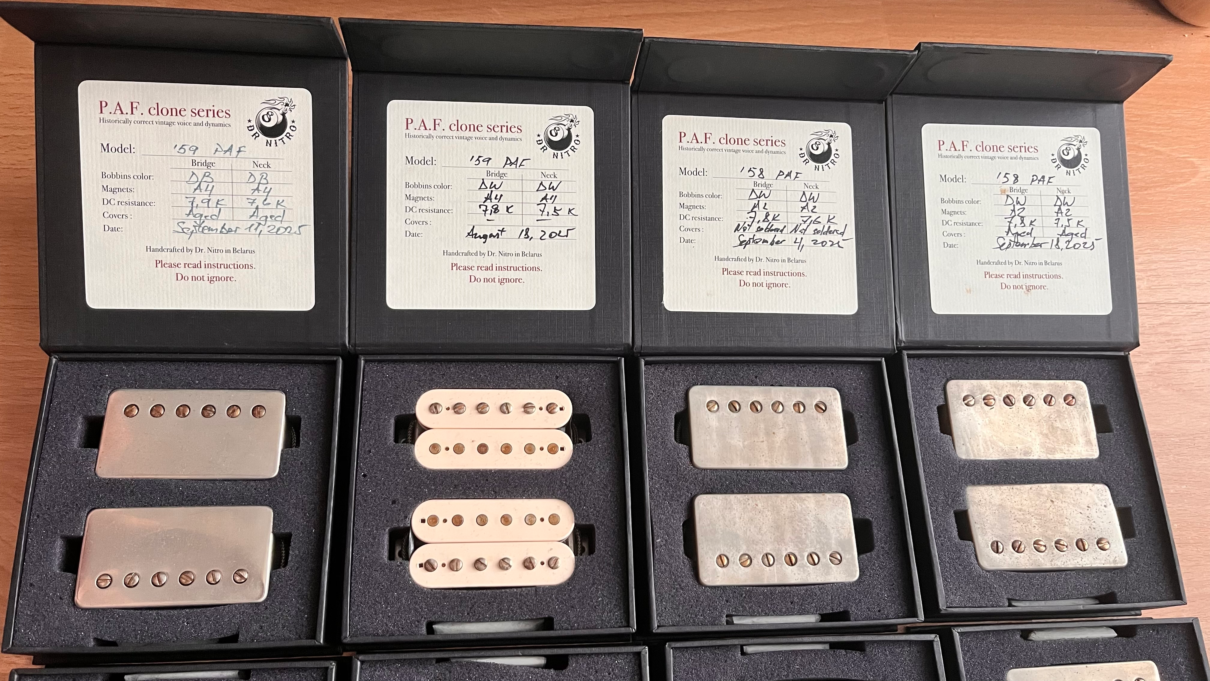 Pickups in Stock | 8Bomb Custom