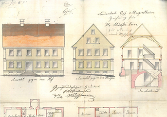 Gebäudeplan Ferienhaus Traubentraum