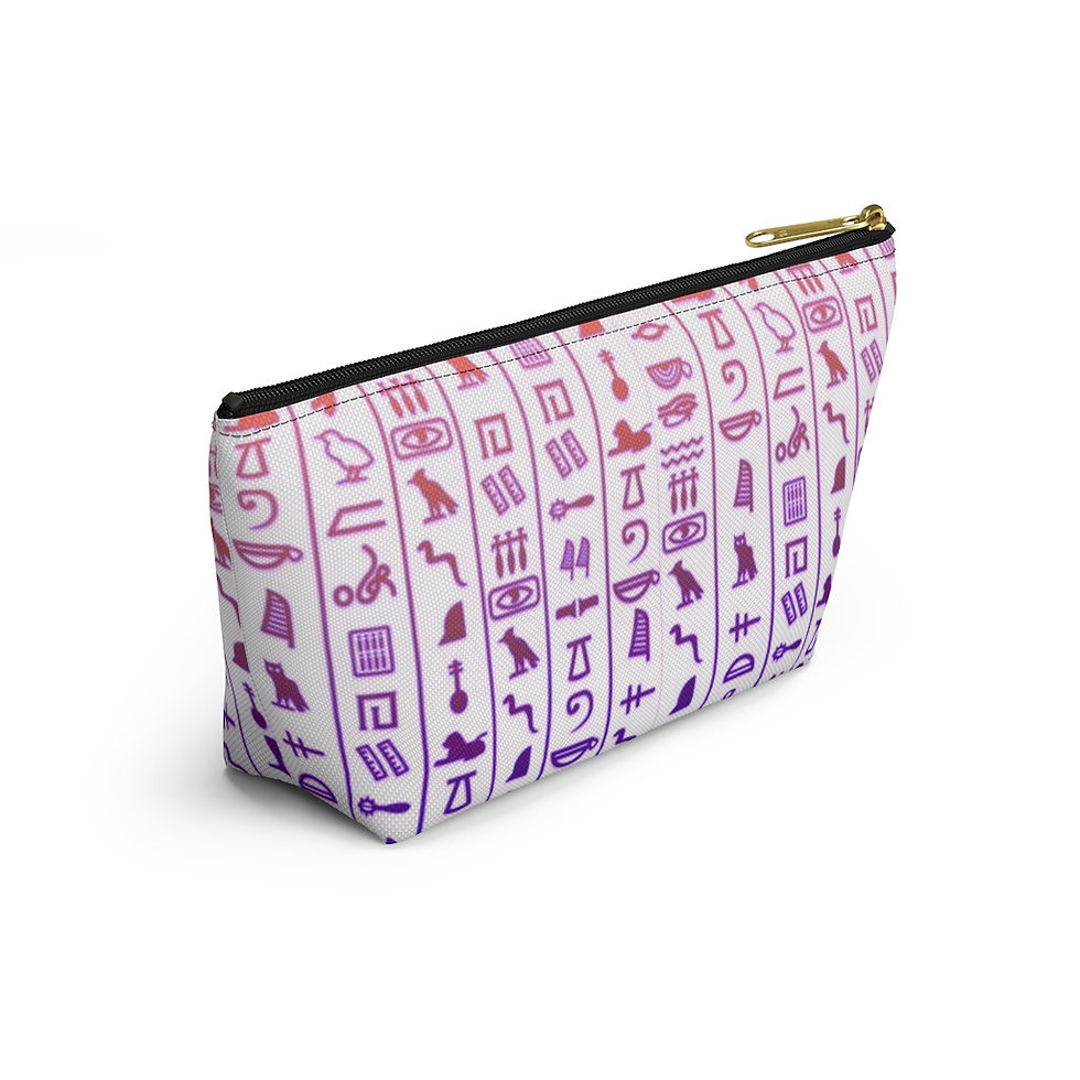 Thumbnail: Hieroglyphics T-bottom Clutch
