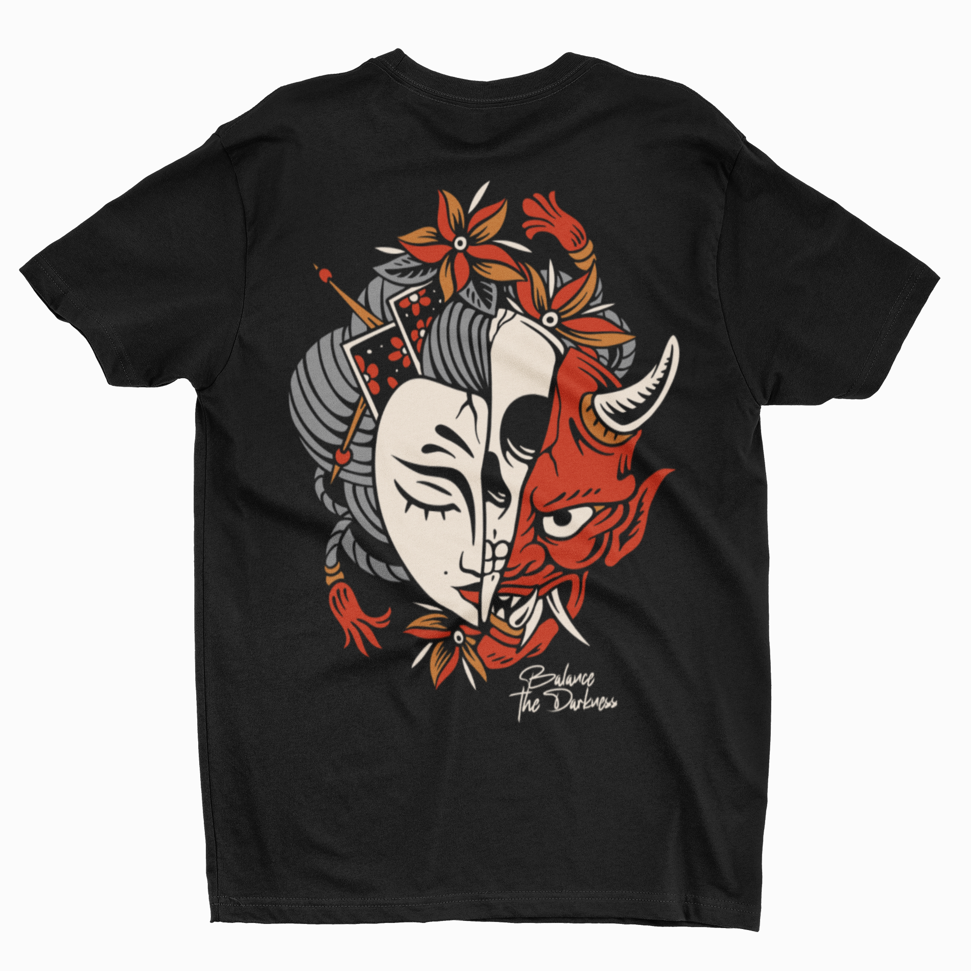 Balance the Darkness - Black T-Shirt