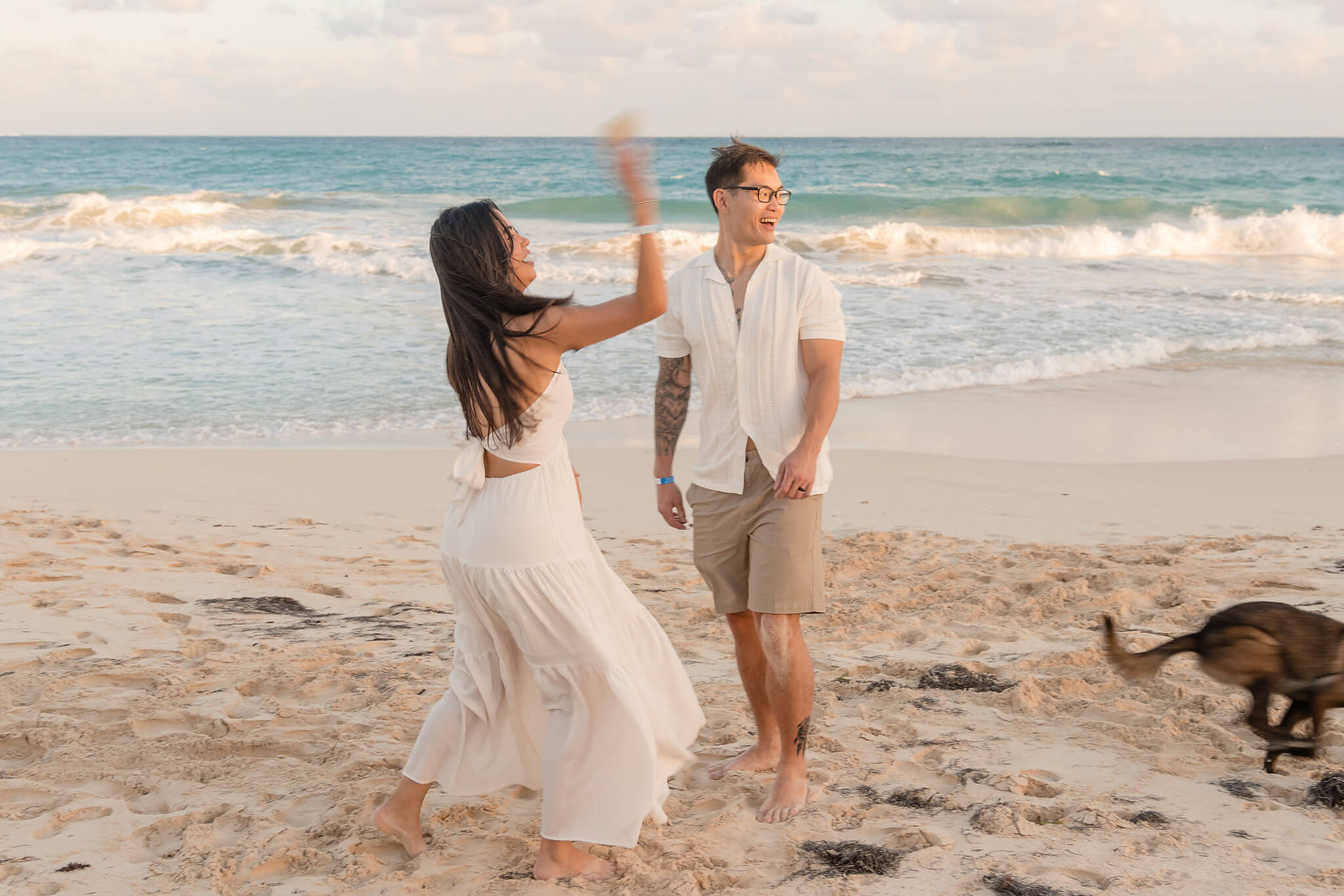 Beach Engagement Photos