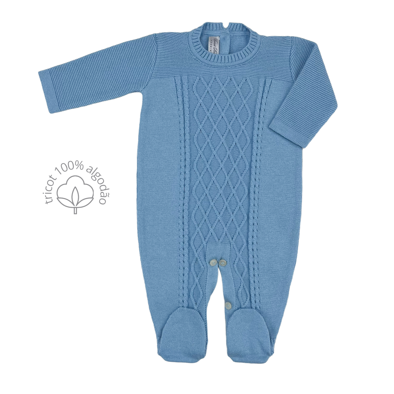 Macacão Losango - azul