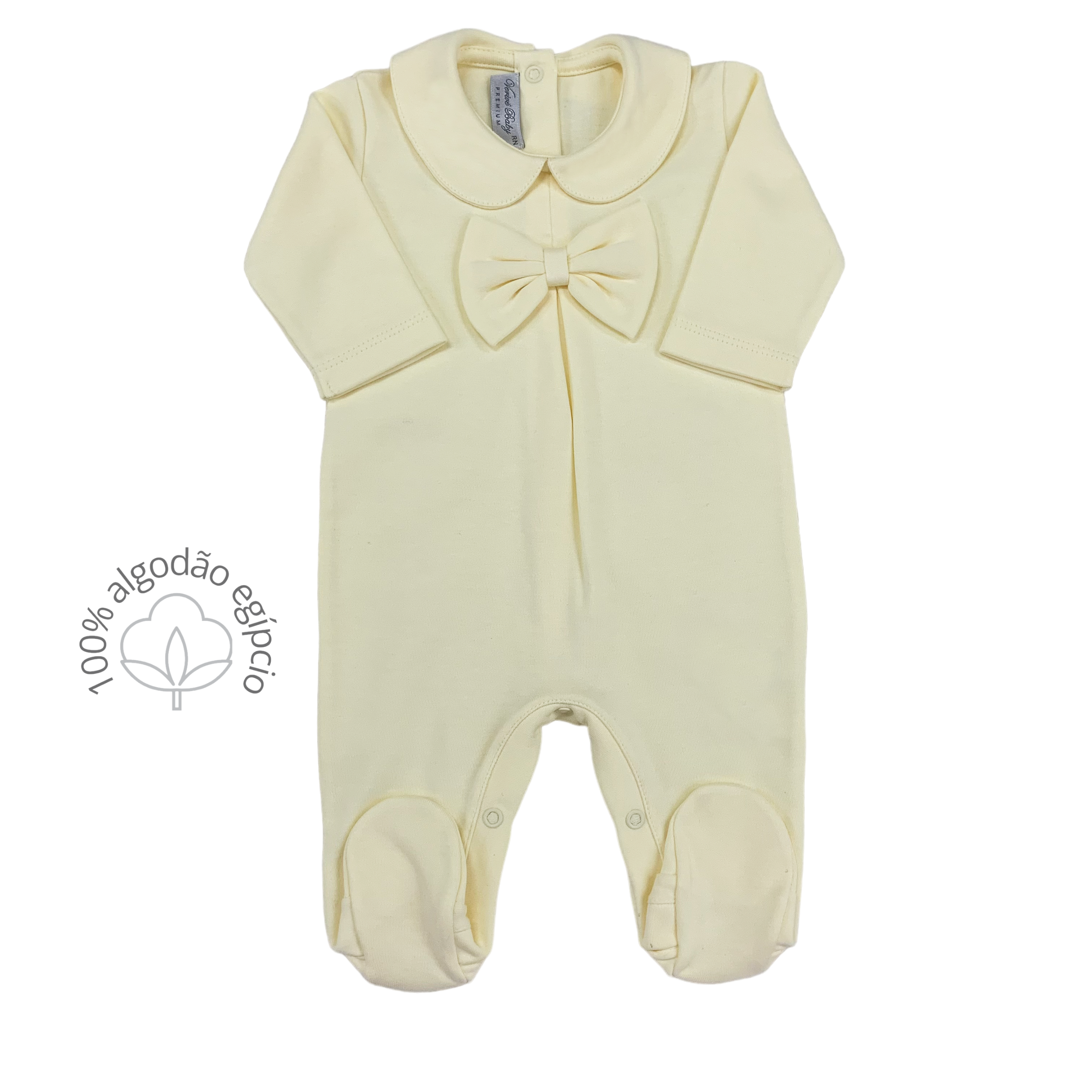 Macacão Laço - amarelo