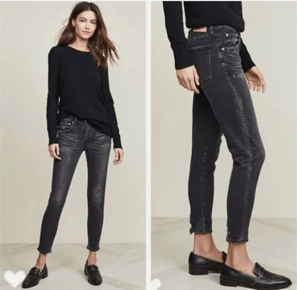 Thumbnail: Moussy Vintage Velma Distressed Jean Size 24