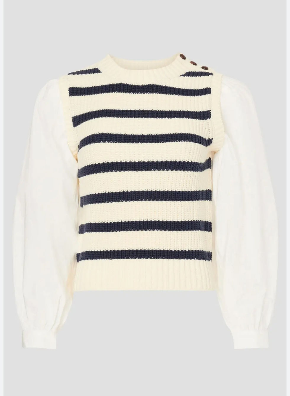 Thumbnail: Rails Bambi Cotton/Acrylic  Sweater Vest Shirt Size Medium 