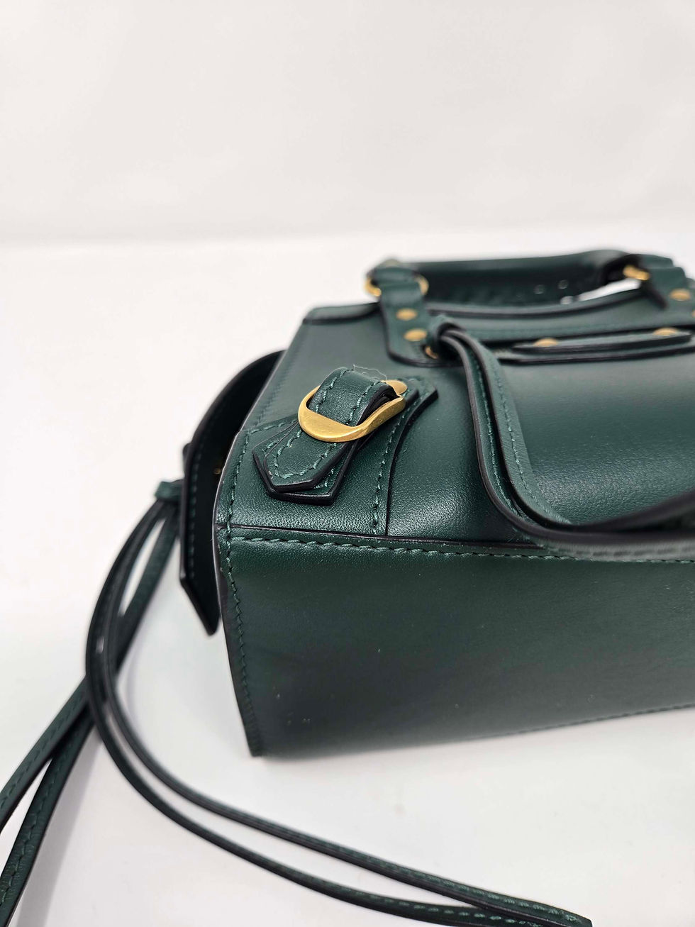 Thumbnail: Balenciaga Neo Classic Leather Forest Green Mini