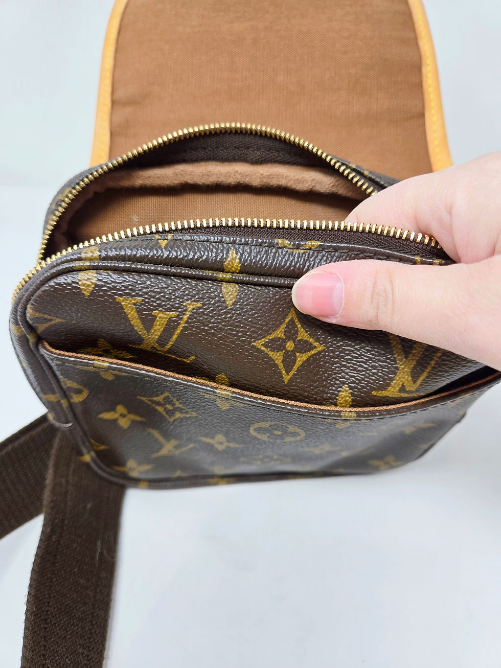 Thumbnail: Louis Vuitton Monogram Bosphore Bum Bag 
