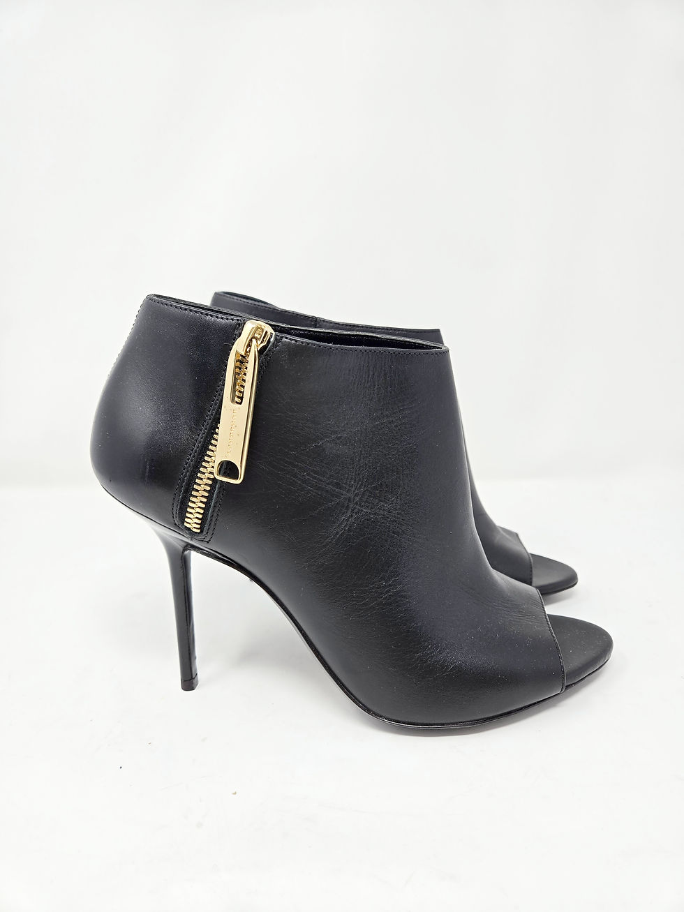 Thumbnail: Burberry Peep Toe Bootie Size 39