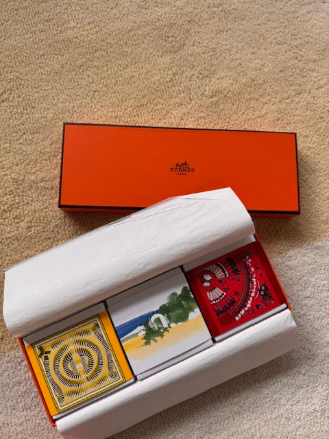 Thumbnail: Hermes Soap Trio New in Box