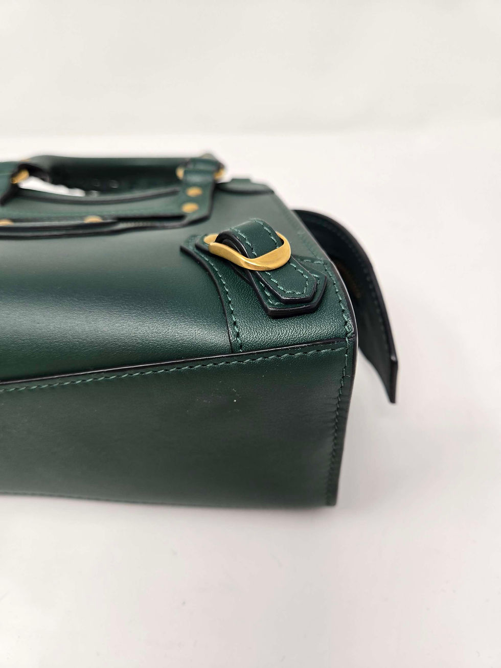 Thumbnail: Balenciaga Neo Classic Leather Forest Green Mini