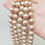 Thumbnail: Miriam Haskell Blush Faux Pearls with Crystal Clasp