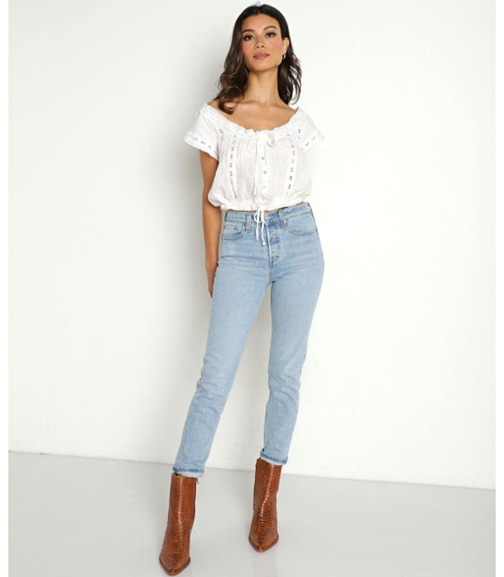 Thumbnail: Levi Strauss Wedgie Icon Fit Jeans Size 25