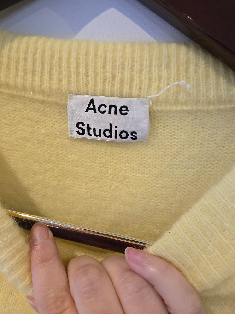 Thumbnail: Acne Studios Dramatic Mohair Sweater Size XS