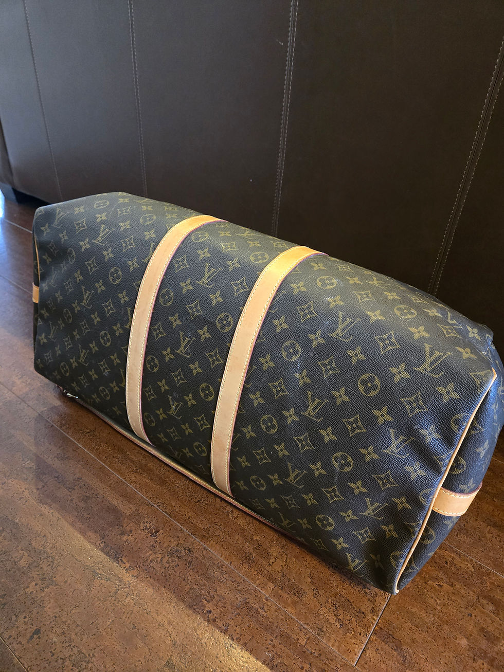 Thumbnail: Louis Vuitton Monogram Keepall 55 Bandoliere 