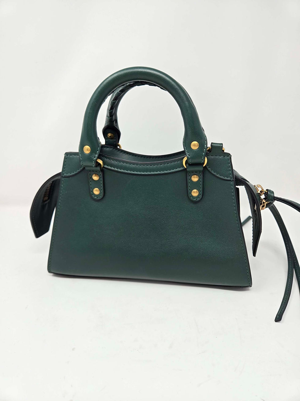 Thumbnail: Balenciaga Neo Classic Leather Forest Green Mini