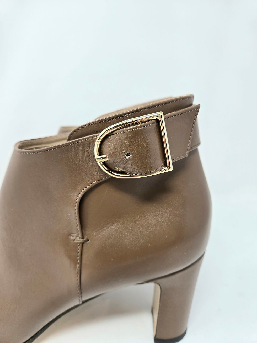 Thumbnail: Max Mara Toffee Ankle Boot Size 39 1/2