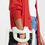 Thumbnail: Stand Faux Leather Sherpa Bag Small 