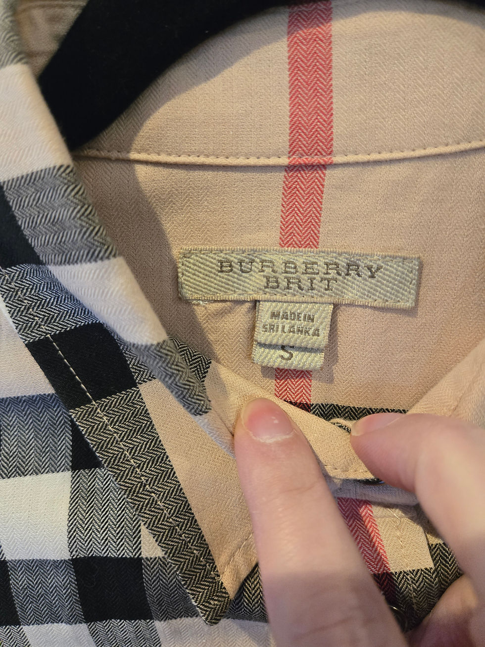 Thumbnail: Burberry Brit Check Shirt Size Small 
