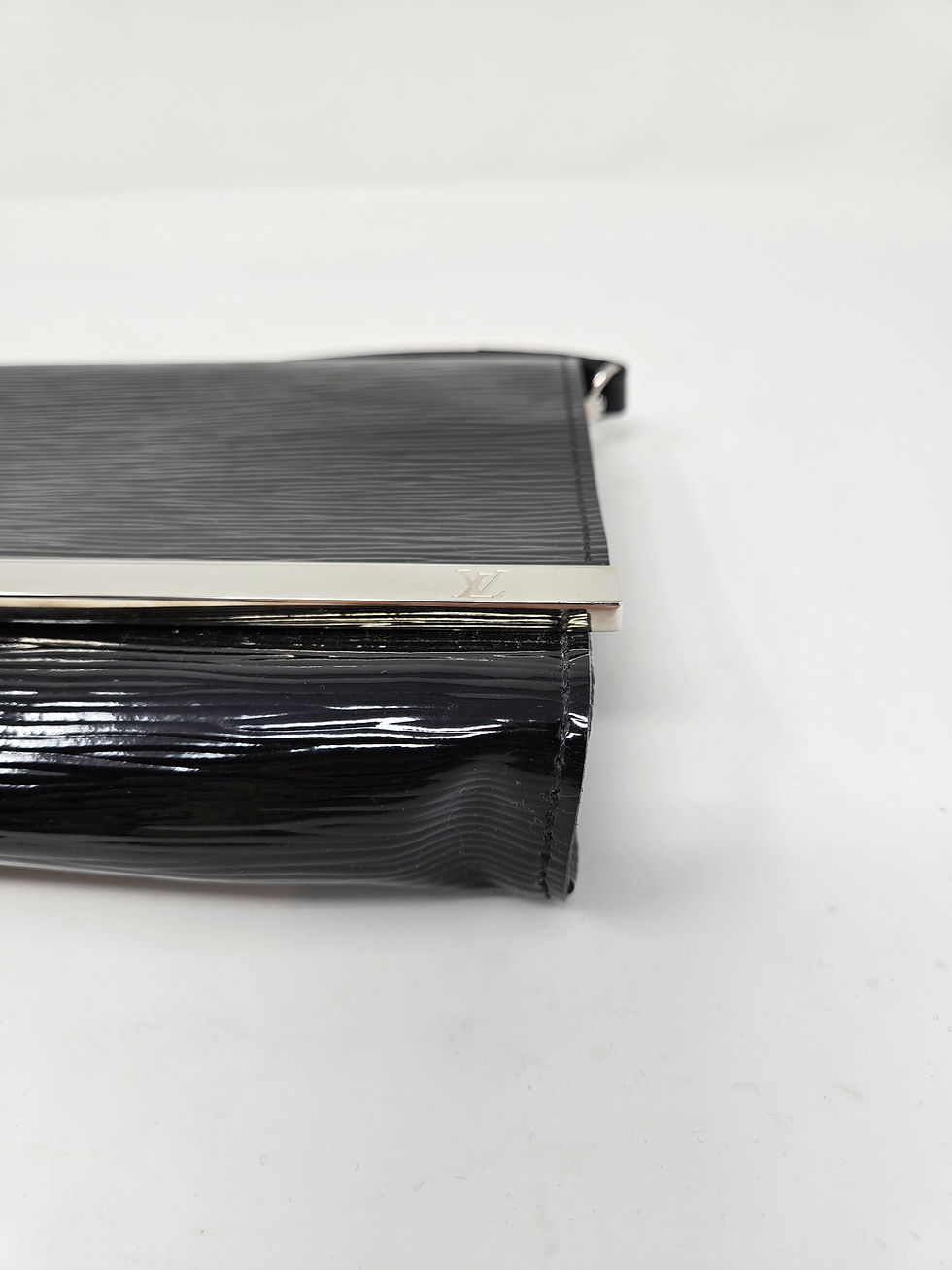 Thumbnail: Louis Vuitton Epi Sevigne Clutch Black 