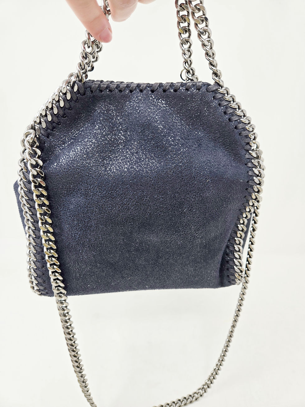 Thumbnail: Stella McCartney Navy Tiny Bella Bag