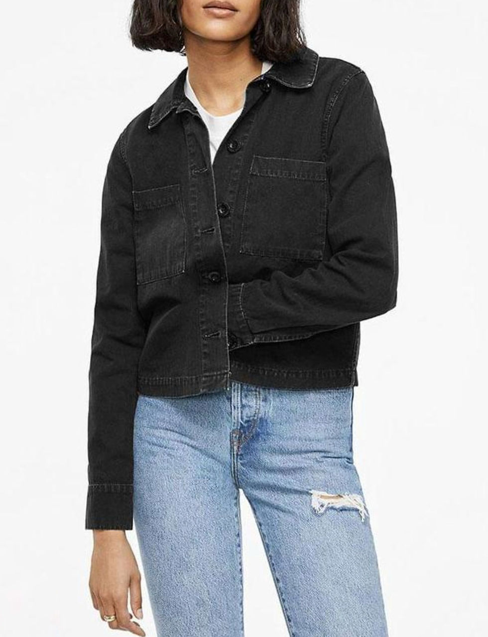 Anine Bing Cotton Military Jacket Medium