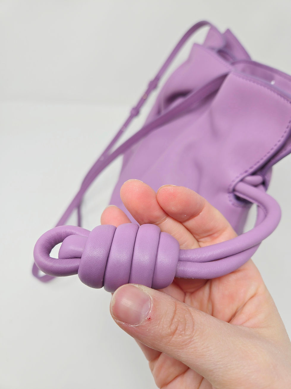 Thumbnail: Loewe Flamenco Purple Mini Bag 
