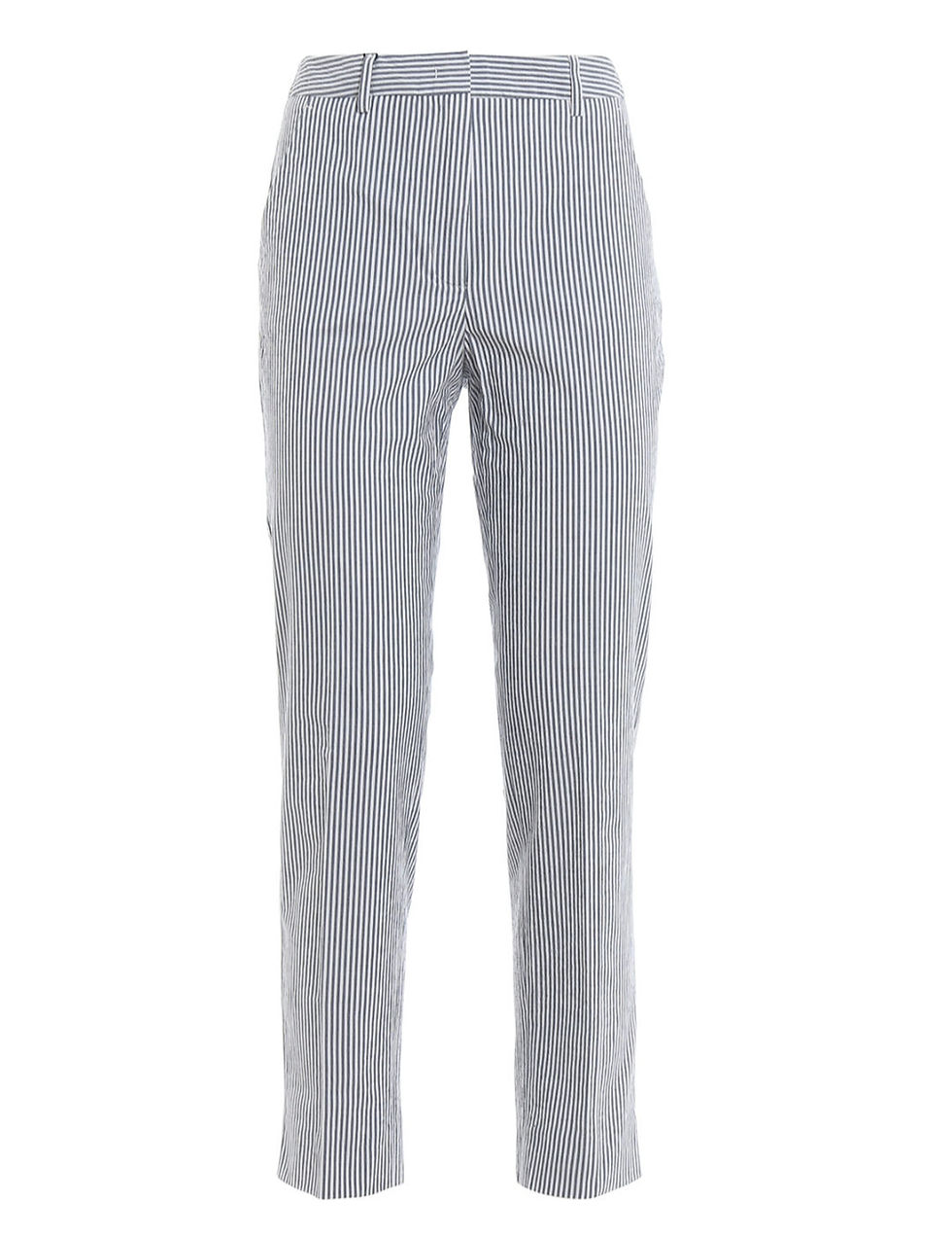 Thumbnail: Weekend Max Mara Andorra Striped Pants Size 42/US 8