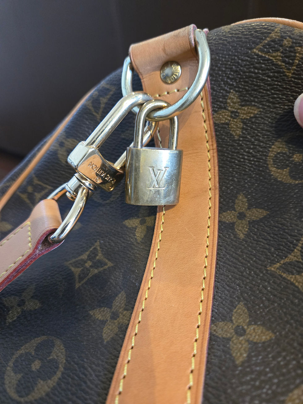 Thumbnail: Louis Vuitton Monogram Keepall 55 Bandoliere 