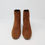 Thumbnail: Stuart Weitzman Brown Suede Bootie 6 1/2 