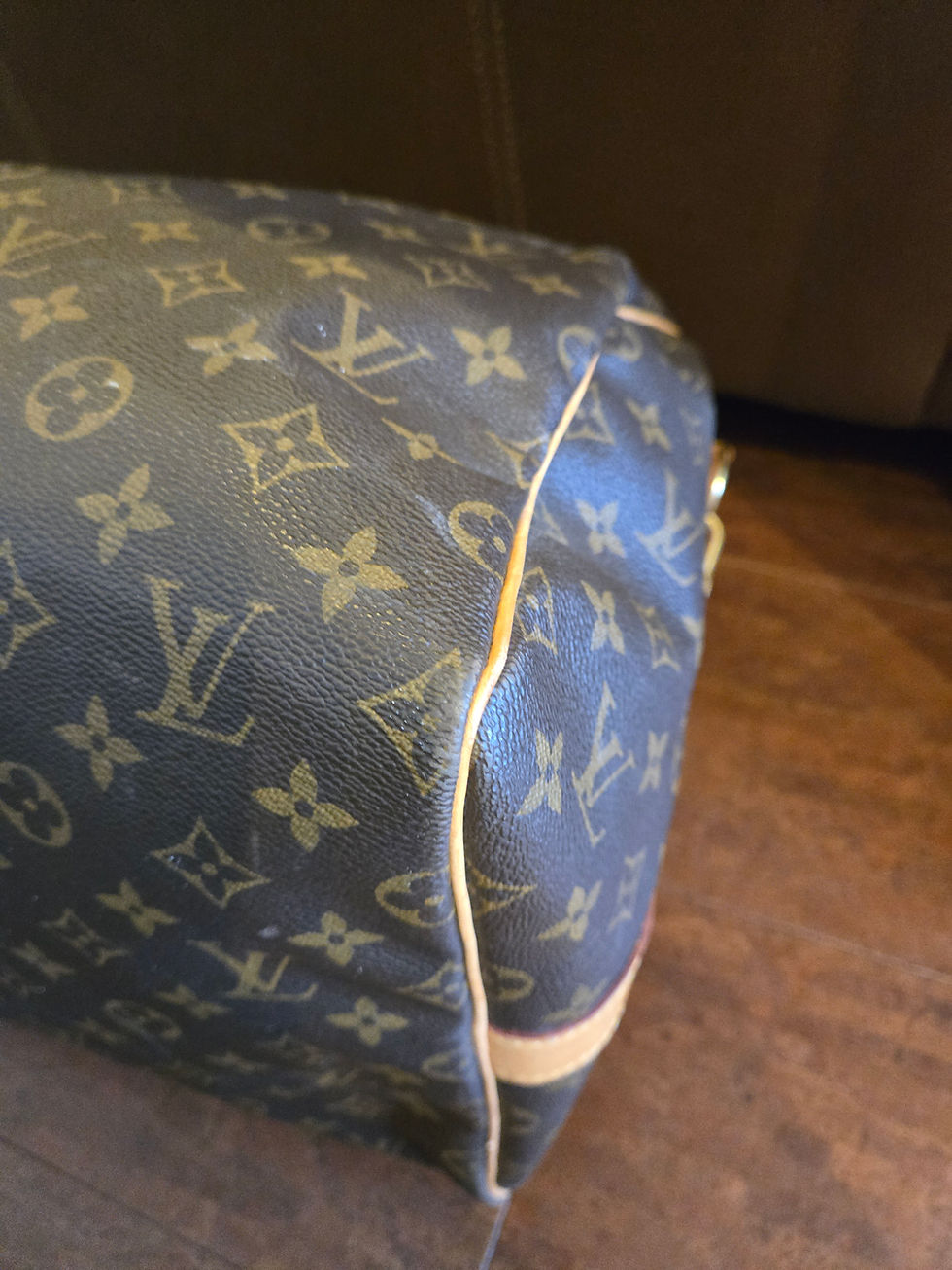 Thumbnail: Louis Vuitton Monogram Keepall 55 Bandoliere 