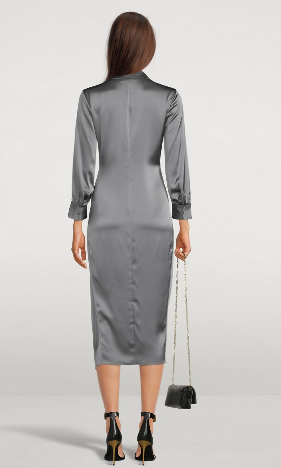 Thumbnail: Theory Twist Front Dress Size 8