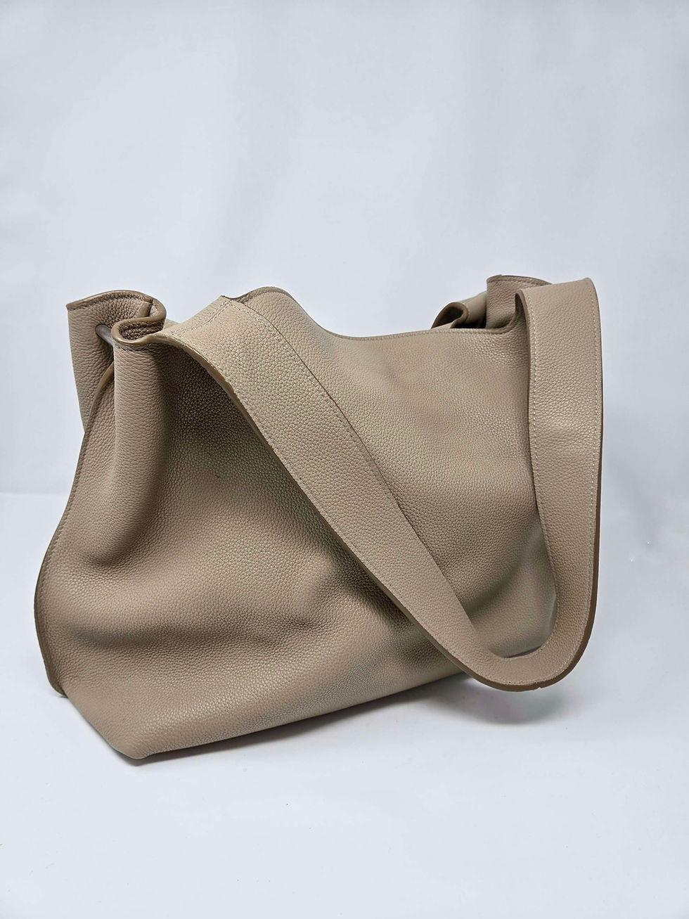 Thumbnail: The Row Beige Duplex Bag 