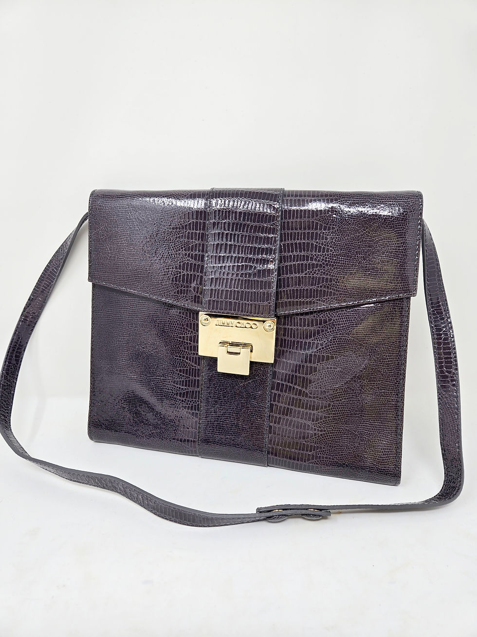 Thumbnail: Jimmy Choo Genuine Lizard Skin Bag 