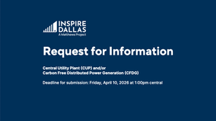 Inspire Dallas – Request for Information (RFI)KBHCCD Master Plan – Central Utility Plant (CUP) & Energy Infrastructure