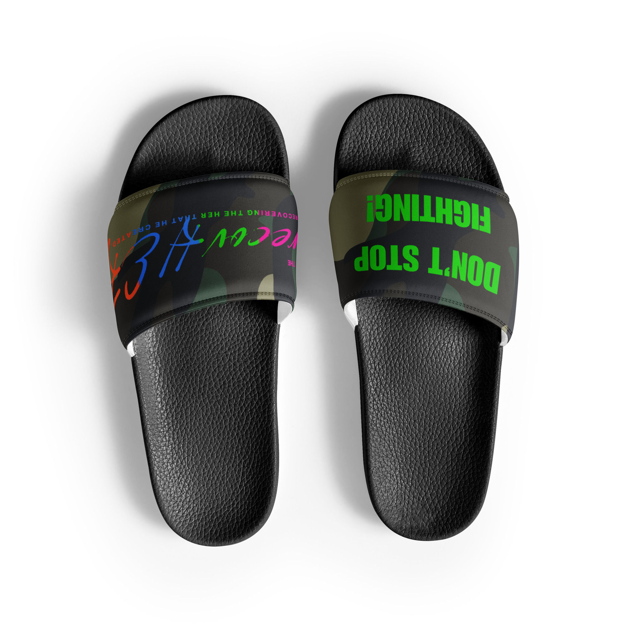 RecovHERy Women's slides (Green)