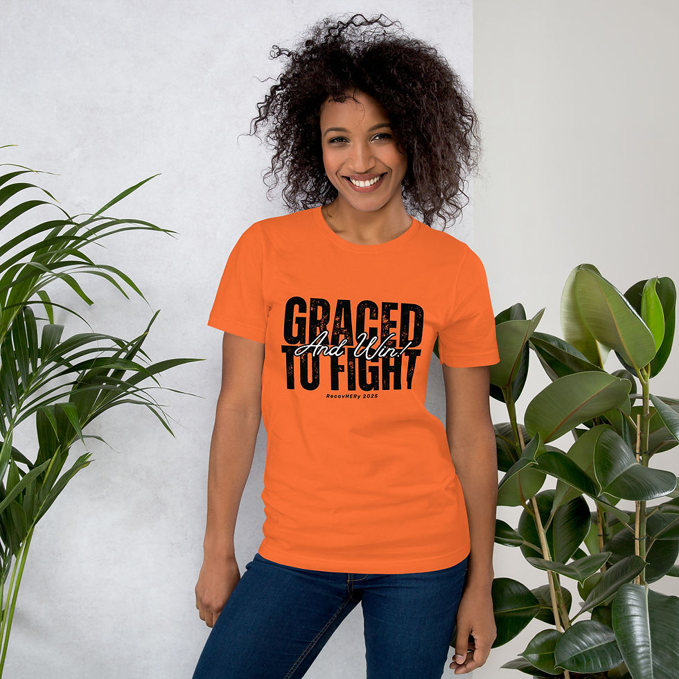 Thumbnail: Graced To Fight and Win Unisex t-shirt