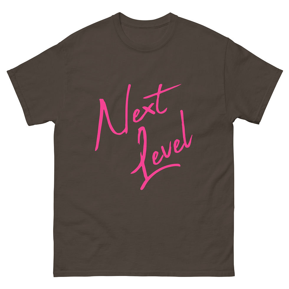 Thumbnail: Pink on Brown (2) Next Level Unisex classic tee copy