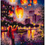 Thumbnail: 550-761 Sky lanterns. Magic Needle Cross Stitch Kit