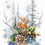 Miniature : 200-017 Espíritu del Bosque de Invierno. Kit de Punto de Cruz Magic Needle