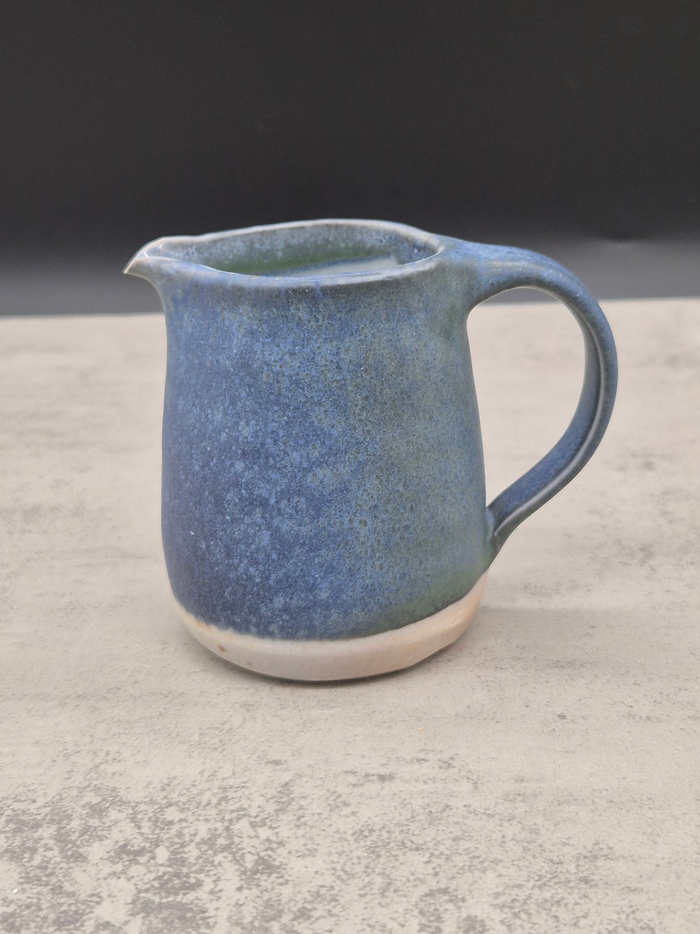 Woodfired porcelain mini jug 100ml