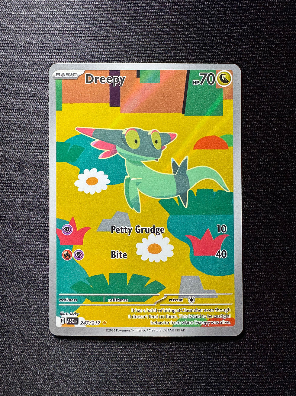 Thumbnail: Dreepy Illustration Rare 247/217 Pokémon Mega Evolution Ascended Heroes