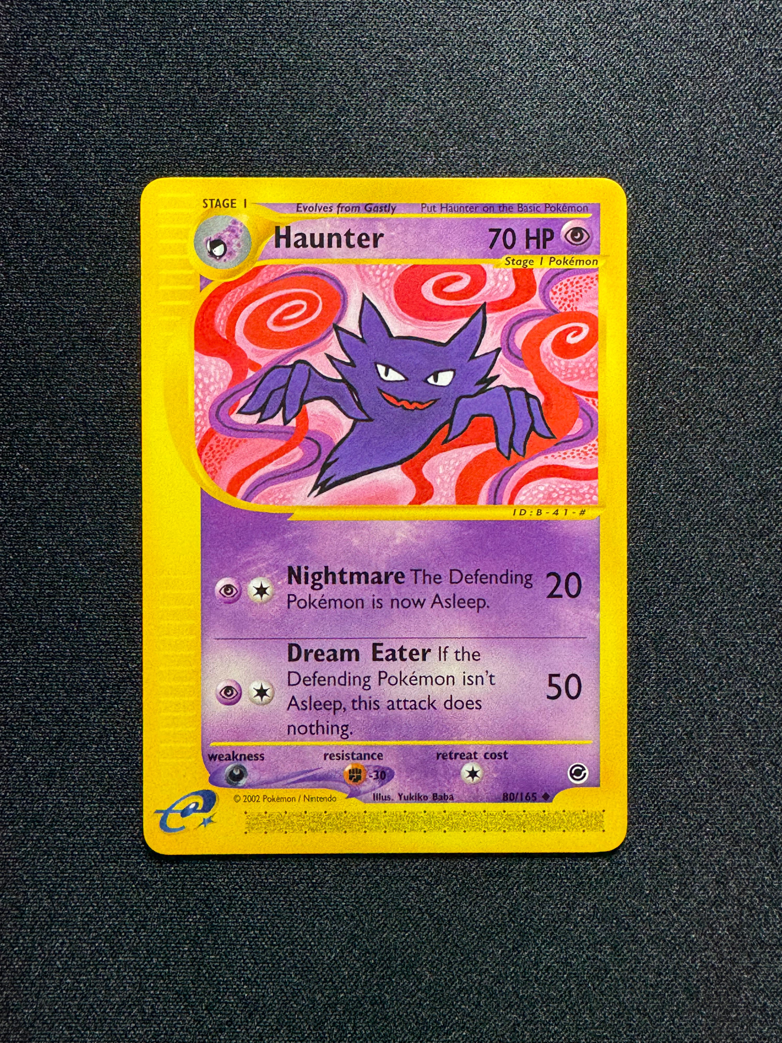 Haunter Uncommon 80/165 Pokémon Expedition 