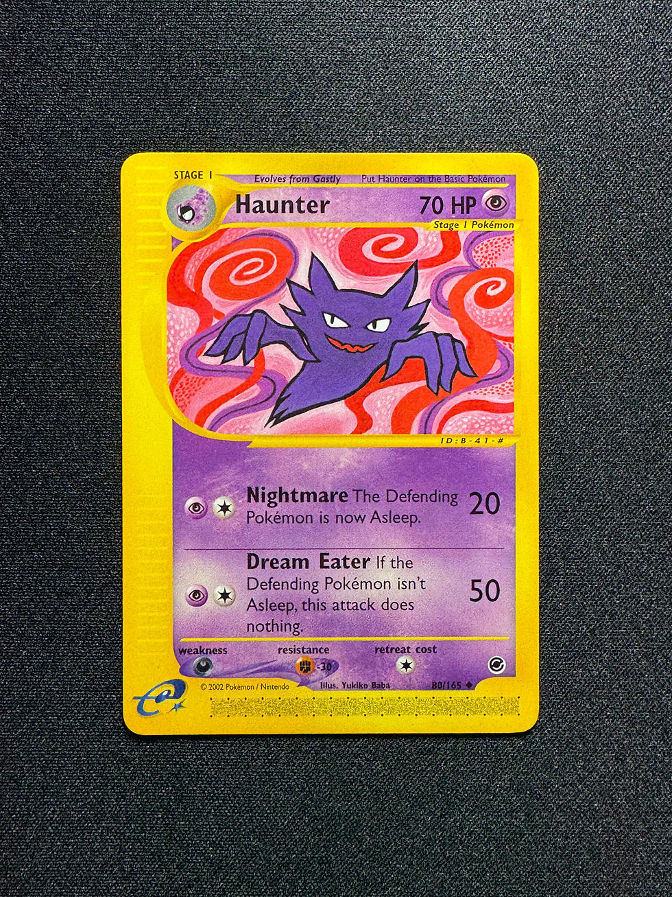 Thumbnail: Haunter Uncommon 80/165 Pokémon Expedition 